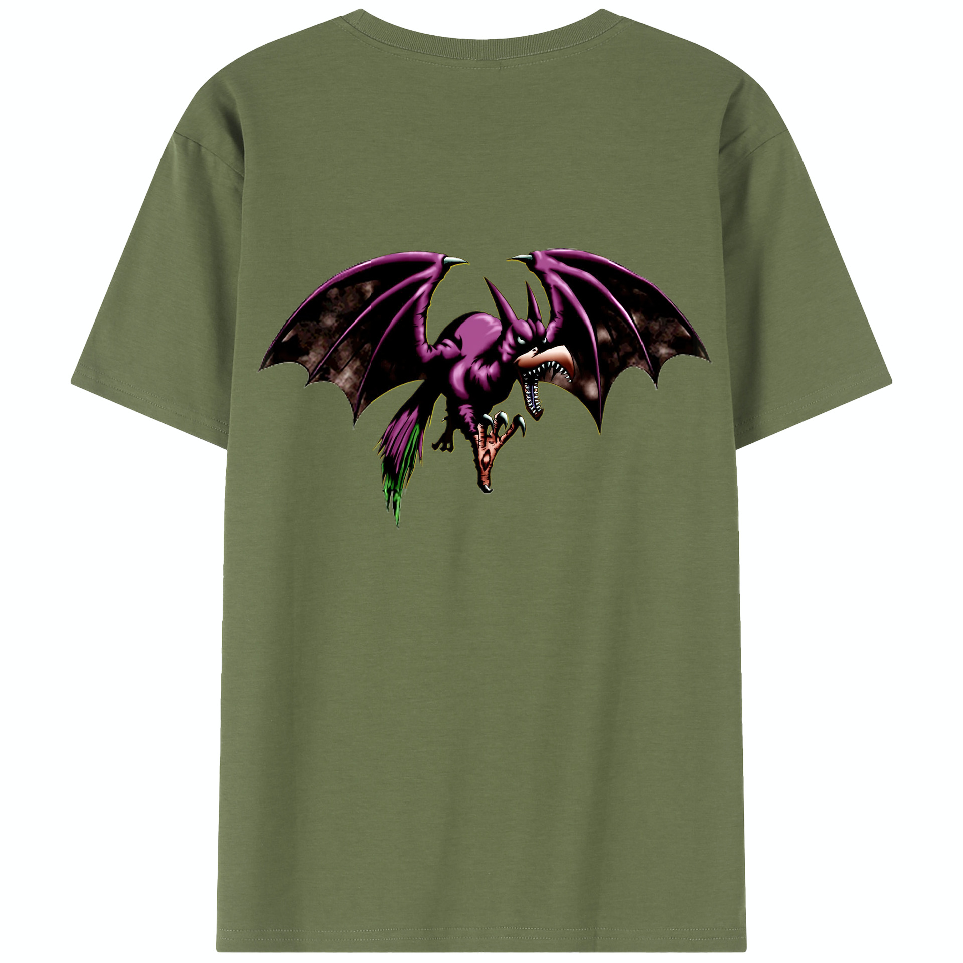 （画像用） 遊☆戯☆王 Yu-Gi-Oh! 綿100％半袖Tシャツ（背面プリント）